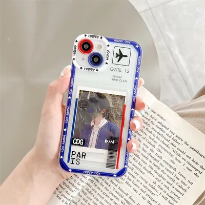 Card Cover Air Ticket Phone Case Soft