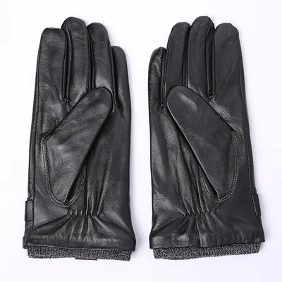 Leather gloves for men