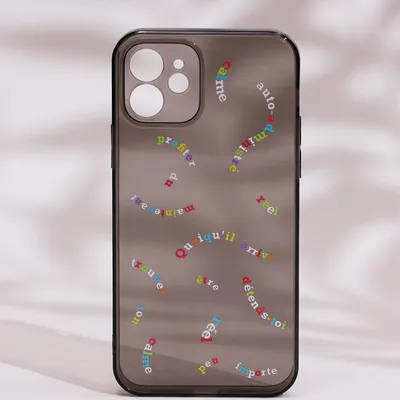 Transparent All-inclusive Printed Phone Case