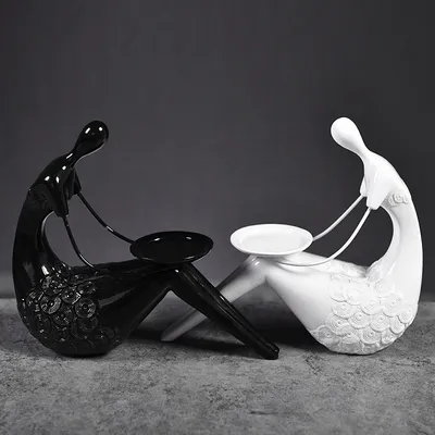 Resin Craft Creative Home Gifts Book Stand Reading Shelf Decoration