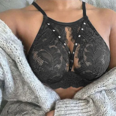 New Ladies Lace Thin Rivets