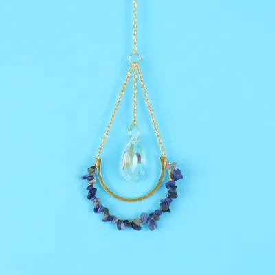 Crystal Moon Water Drop Pendant Lighting Pendant Crystal Accessories