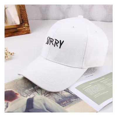 Embroidered Letters Baseball Cap Sun Protection