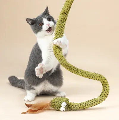 Self Refreshing Feather Long Pole Toy Supplies