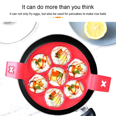 Silicone Non Stick Pancake Egg Mould Kitchen Tools