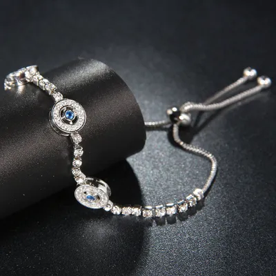 Light luxury micro-inlaid zircon bracelet