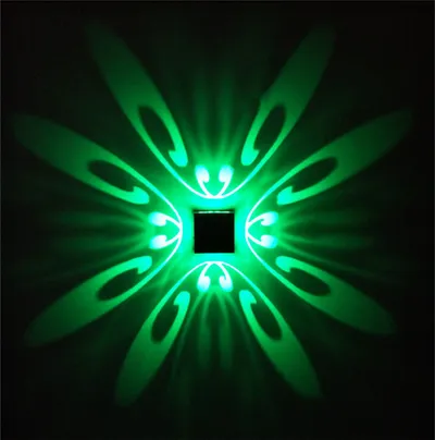 LED aluminum wall light