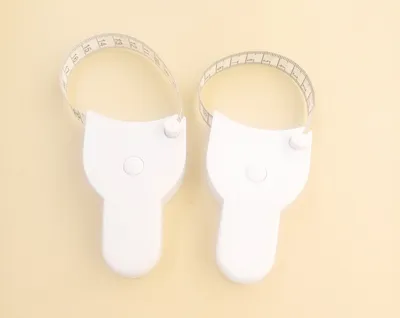 Self-tightening Measure Tape 150cm 60 Inch Body Waist Keep Fit Sewing Tailor Measurement Tools Automatic Telescopic Circle Ruler
