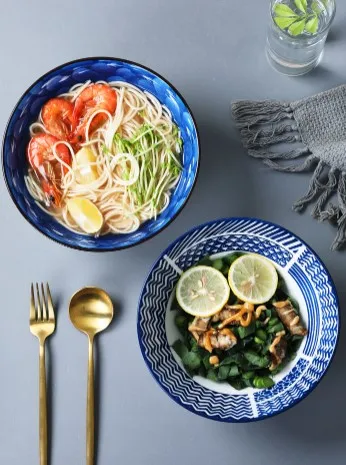 Household Ceramic Soup Large Bowl