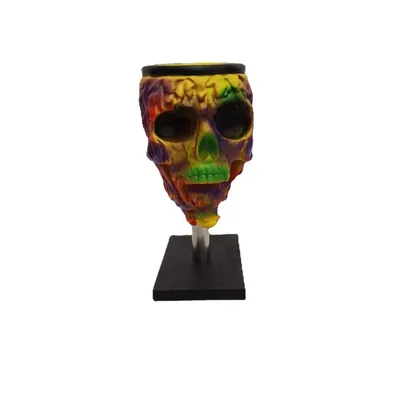 New Resin Craft Bubble Skeleton Machine Ornament