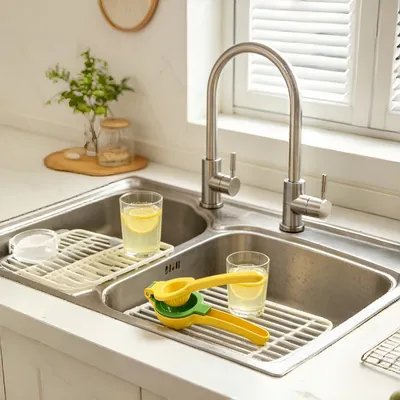 Heavy-Duty Metal Lemon Squeezer & Lime Juicer Manual Citrus Hand Press Fruit Extractor Kitchen