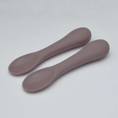 Children's  Training Auxiliary FoodShort Handle Spoon Set