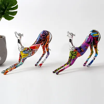 Modern Home Office Decorations Resin Craft Ornaments