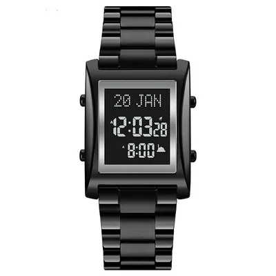 SKMEI 1815 Muslim Islamic Azan Prayer Watch Qibla Direction Multifunctional Digital Watches