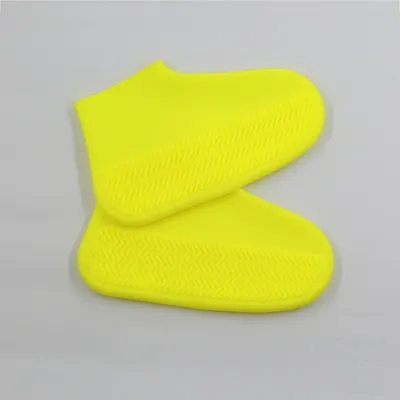 Men and women hiking slip wearable easy to carry silicone rain boots