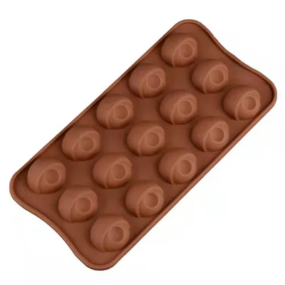 Silicone Chocolate Mold 15-piece Eye Bead-shaped DIY Chocolate Mold Candy Mold