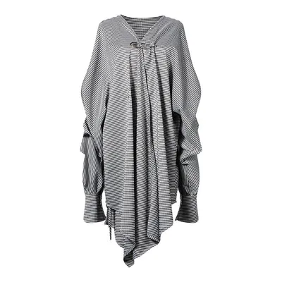 Irregular Cut V-neck Fashionable Suit Dress Women's Long Sleeve Skirt Two-piece Set