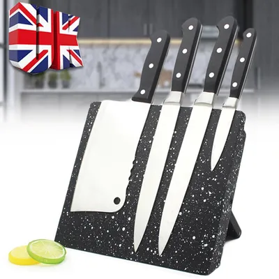 Magnetic Knife Holders Knife Block Rack Kitchen Organisation Cutlery Set Storage