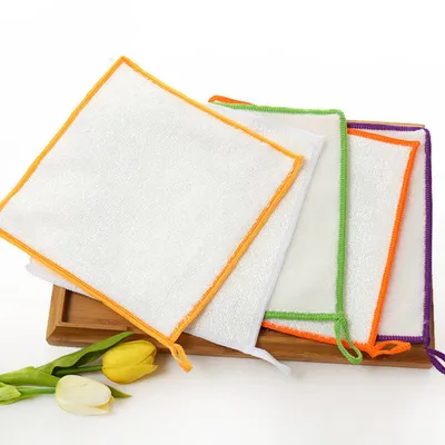 Non-Stick Oil Thickened Bamboo Fiber Dish Towel