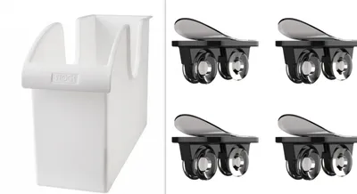 Kitchen Useful Special Storage Box Pulley Pot Cover Plastic Shelf Kitchen White Storage Box Spice Plate Rack Storage Shelf