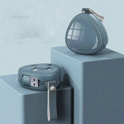 New Stretch One Drag Three Data Line Enterprise Small Gift Fast Charge Three In One Charging Line To Receive Stretch Data Line