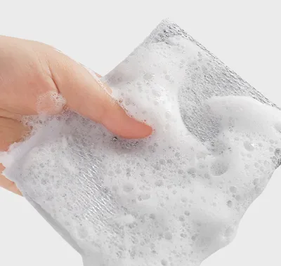 Double Thickened Steel Wire Dish Cloth, Metal Mesh Cleaning Rag, Replace Steel Wool Scrubber, Durable Silver Wire Dishcloth, Non-Stick Oil For Kitchen