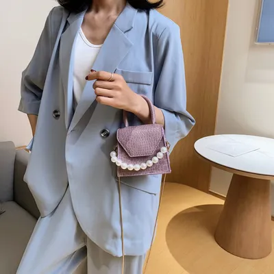 Women's messenger chain shoulder bag