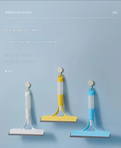 Window Cleaning Tool Home Glass Scraper 3-in-1 Squeegee Cleaning