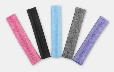 Non-slip antiperspirant headband sports turban