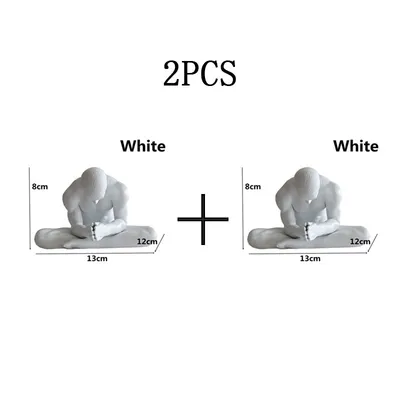 Creative Resin Craft Aromatherapy Figures Zen Ornaments