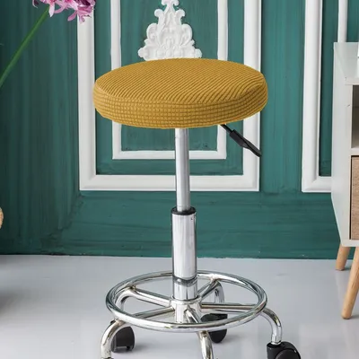 Bar Elastic Round Stool Cover