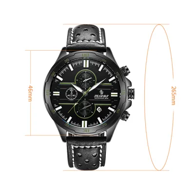 Multifunctional sports quartz men's watch