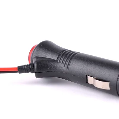 Car cigarette lighter power cord