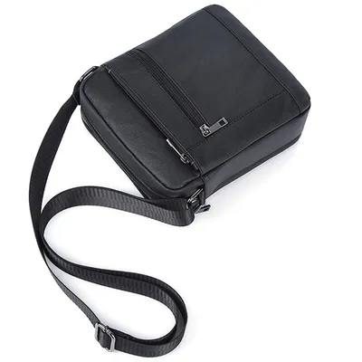 Special offer men's bag business men's leather shoulder diagonal bag men's trend vertical top layer cowhide messenger bag customization