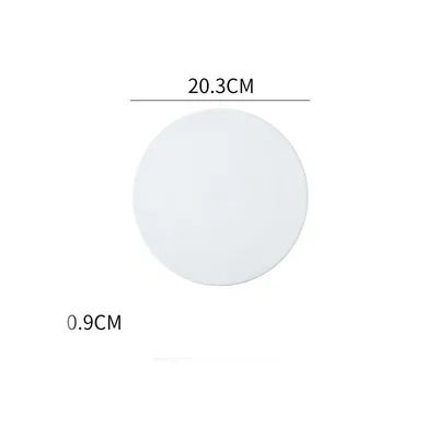 Home Simple Matte Round Sushi Plate