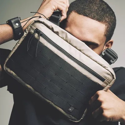 Men's street fashion brand tactical chest bag