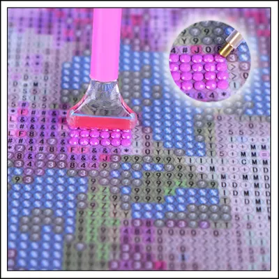 5D DIY Diamond Painting Full Diamond Sea Garden Diamond Cross Stitch Set Children's Hand Embroidery Crafts
