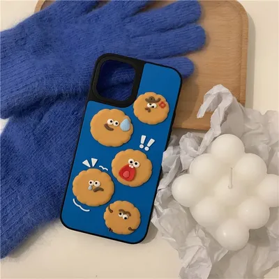 غلاف هاتف بسكويت ثلاثي الأبعاد