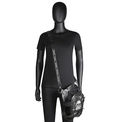 Punk Multifunctional One Shoulder Crossbody Skull