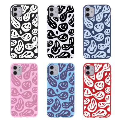 Simple Smile Frosted Soft Phone Case