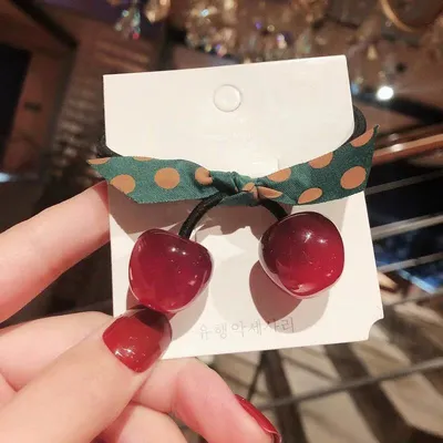 Cherries Hair Tie Hair Accessories