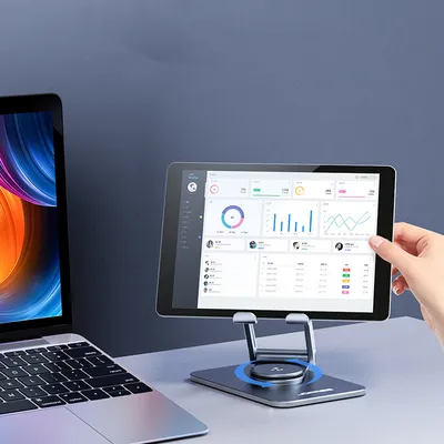 Desktop Minimalist Aluminum Rotatable Phone Holder