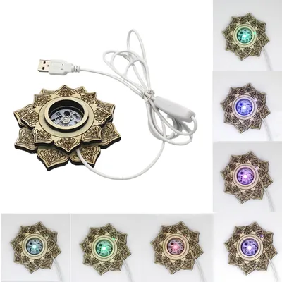 Creative Lotus Base LED Lighting Craft Ornament