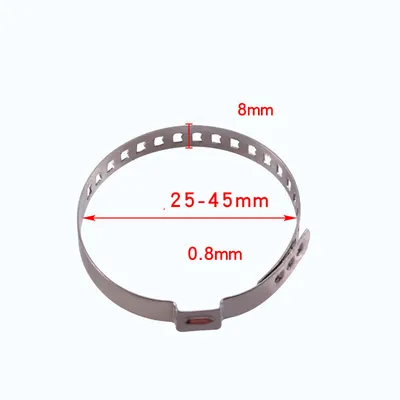 Automobile Universal Half Shaft Ball Cage Clamp Adjustable Porous