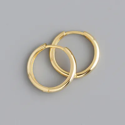 Women's Sterling Silver Ear Buckle Earrings