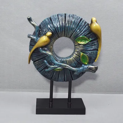 Creative Magpie Home Decoration European-style Resin Craft