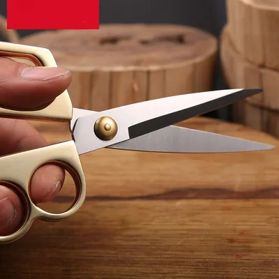 Alloy Stationery Household Office Craft Scissors