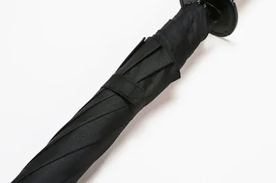 24 Bone Long Handle Samurai Sword Handle Umbrella Creative Personality
