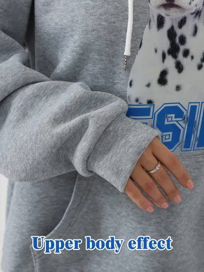 Women's Fashionable Casual Printed Long Sleeved Sweatshirt