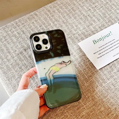 Lay Flat Character Phone Case Protector